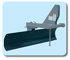 SitePro's heavy duty rear blades have the strength required to handle the tough jobs.