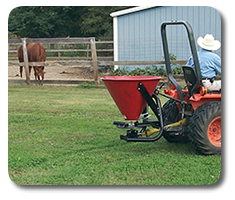 SitePro seeders are available in 6 or 10 bushel capacity